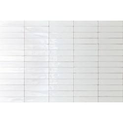 Πλακάκι Rondine 6x25 cm Soho White P5-BSW-625 Λευκό Γυαλιστερό